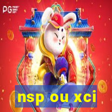 nsp ou xci